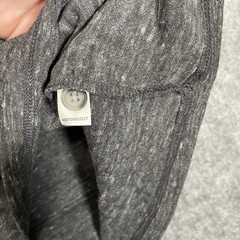 Urban Pipeline NWT Ultimate Henley Short Sleeve Baseball Gray Black Mens L Soft