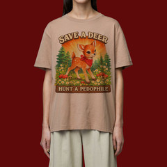 Funny Hunting Shirt Save A Deer Hunt Predator Tee