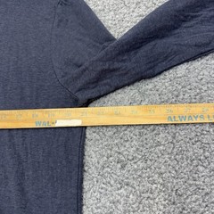 Marine Layer Henley Shirt Men’s Medium Blue Long Sleeve