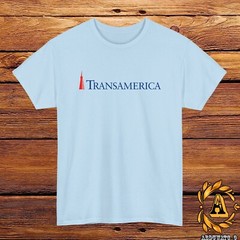 Transamerica Airlines Logo T-Shirt Black/Grey/White/Navy/Red/Light Blue S-5XL