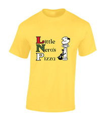 LITTLE NERO’S PIZZA MENS T SHIRT COOL RETRO HOME MOVIE CLASSIC FILM ALONE TOP