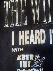 Vtg Slaughter Wild Side T Shirt XL 1992 CD Radio Release Party 90s Band Metal