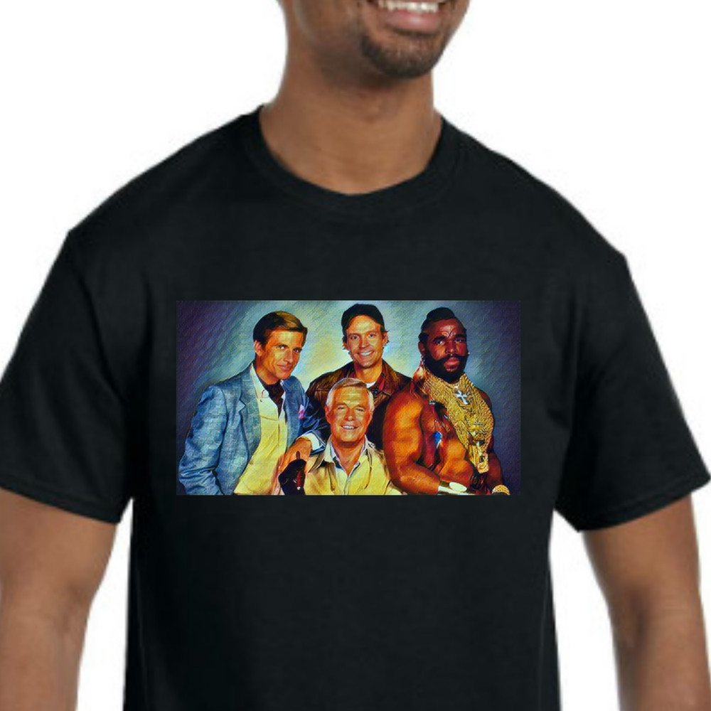 The A Team T-Shirt NEW *Pick your color & size* 80’s