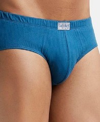 Jockey 8035 Men’s Super Combed 100% Cotton Solid Poco Brief Ultrasoft 6 pc