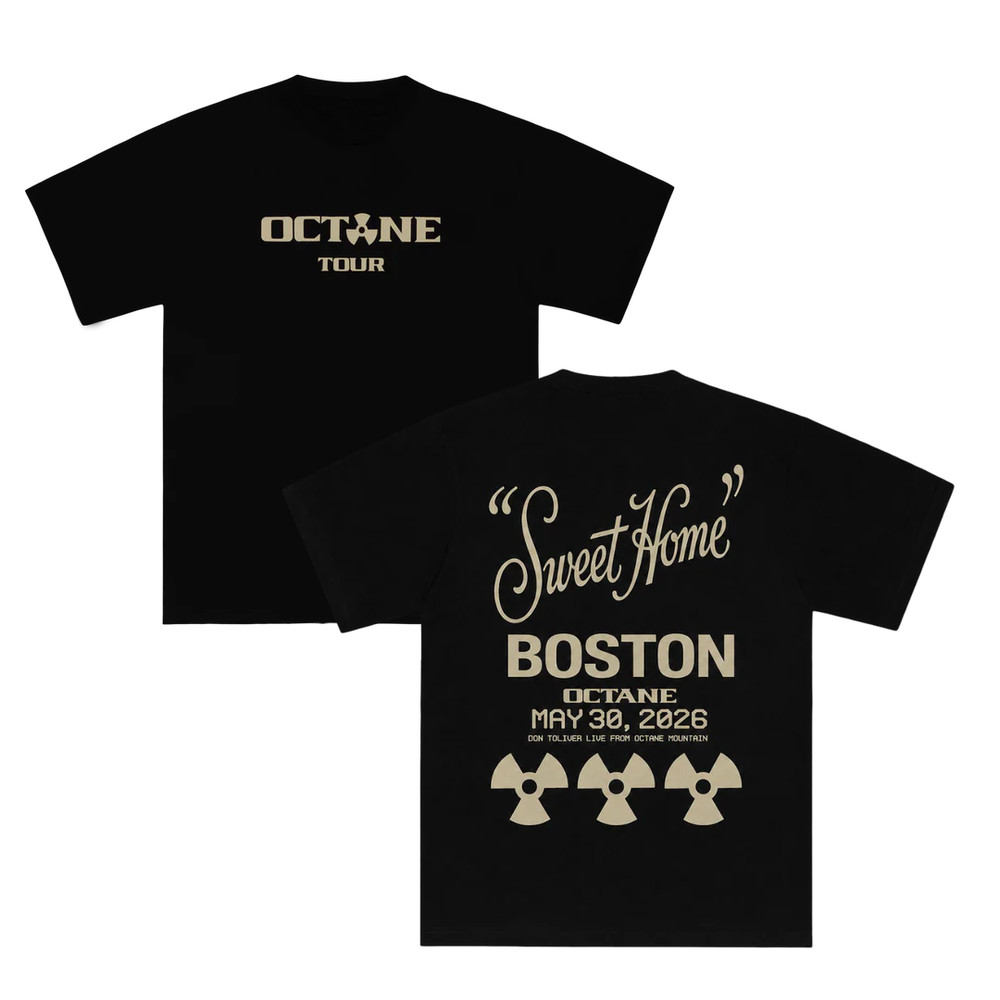 Don Toliver Merch – Octane “Sweet Home” Boston On May 30, 2026 T-Shirt