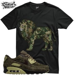 Shirt To Match Air Max 90 Premium Unisex Tee Sneaker Shirt Lion Shirt