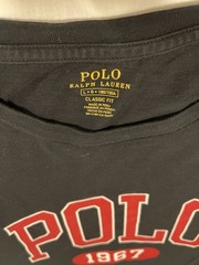 Polo Ralph Lauren Spell Out Logo Graphic Tee 1967 Men’s L