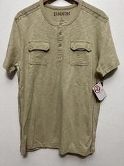 request jeans mens t-shirt new light brown
