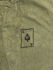 Kith Just Us Ace Of Spades Cards Shirt Size XL Used Vintage
