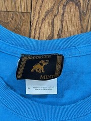 Notorious BIG Sky’s The Limit Short Sleeve T Shirt Blue Mens M Brooklyn Mint 00s
