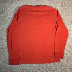 Eddie Bauer Thermal Long Sleeve Shirt Layering Top Waffle Knit Mens L