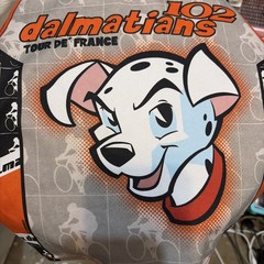 90s Vintage Disney 102 Dalmatians Movie Promo Tour De France Tshirt boys 2t