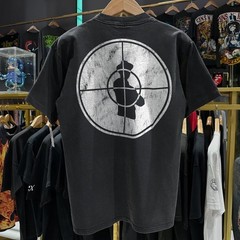 1991 Public Enemy Crosshair Rare T-Shirt Black L