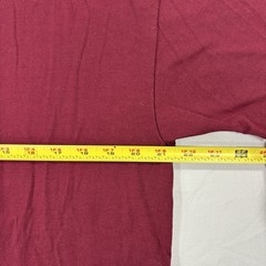 Vintage Russell Athletic Blank Plain T-Shirt Maroon Mens Large 90’s Made In USA