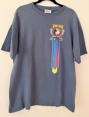 Vintage 1998 Batman Joker NASCAR Showdown Charlotte Tee XL USA