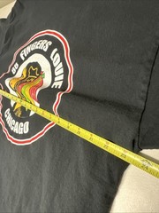 88 Fingers Louie Original Shirt Chicago Blackhawks Huge Logo Front And Back Rare