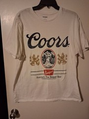 Coors t shirt xl Great Party Shirt In Spring And Summer Support Your Favorite