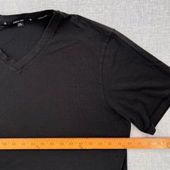 Public Rec V Neck Tee & Henley Shirt Lot Men XXL Black White Stretch Casual