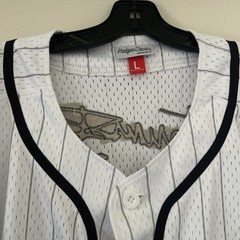 Headgear Classics HGC Bad Boy Records Notorious B.I.G. Baseball Jersey Size L