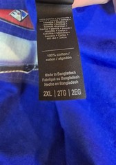 Gildan Hammer Megatron Transformers Blue 2XL Cotton Crew Neck T-Shirt
