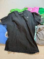 Lot of 8 Vintage & Modern Shirts Assorted Brands Mens Large Pullover Tee.