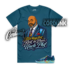 Ja 3 Unc Blue Phil Chill Uncle Zitron T Shirt Match UNC