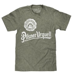 Pilsner Urquell Logo Mens T Shirt Green