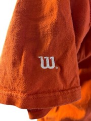 90s Wilson Vintage T-Shirt Mens Large Orange Grunge Outdoor Sports Skater