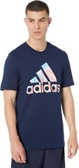 Adidas Americana Badge of Sport Tee Collegiate Navy Size S