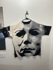 Rucking Fotten Halloween Michael Myers All Over Print Shirt XL