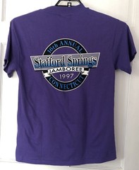 Stafford Springs CT Vintage 1997 Jamboree T Shirt Small Motor Speedway Beefy USA