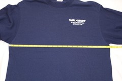 Vintage Wal-Mart Supercenter Store 336 Shirt L Long Sleeve Jerzees Workwear