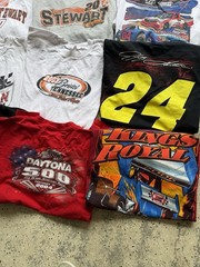 16PC Mixed NASCAR Tee/Hoodie Lot with Graphic T-Shirts Mixed Sizes 2000’s/Modern