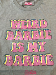 WEIRD BARBIE Is My Barbie T-Shirt Mattel Officially Licensed Unisex 2XL