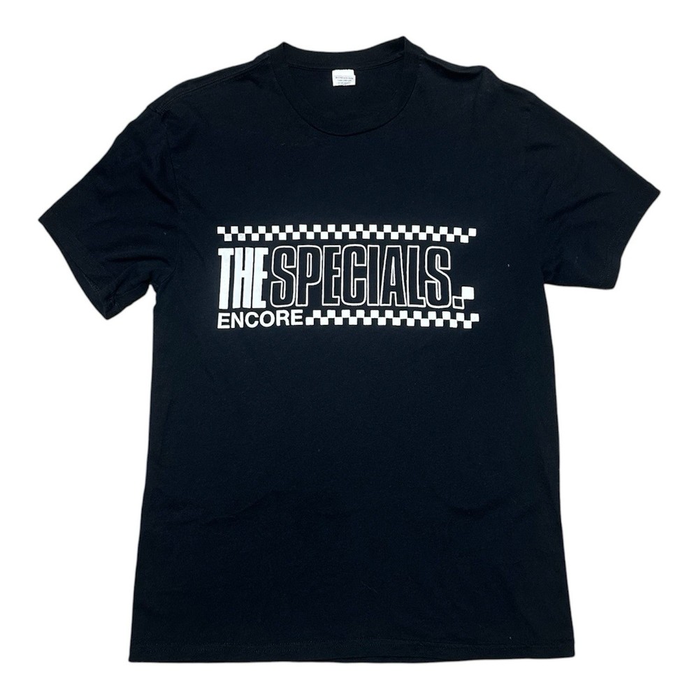 The Specials Encore 2 Tone Ska Punk Band Tour Men’s T-Shirt 2 Sided M