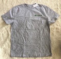 New Costa Del Mar T Shirt Gray Short Sleeve Green Fish Camo Men Large
