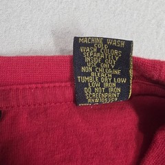 Karl Kani Gold Shirt Mens 2XL Red Wings Textured Graphic Grunge Y2K Skater