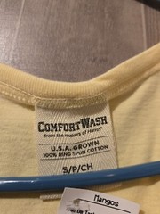 Fripp Island South Carolina SC Tank Top Yellow Adult Sz Small Fish On NEW NWT