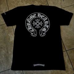 Chrome Hearts Black Graphic Print Pocket Logo Crew Neck T-Shirt Men’s M