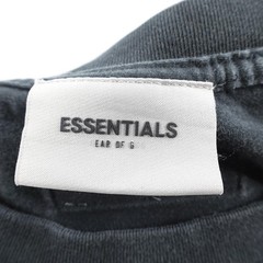 ESSENTIALS Shirt Mens Medium Black Fear Of God FOG Short Sleeve Skate Streetwear