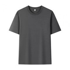 Summer 100% Pure Cotton Men’s and Women’s Casual Sports Loose Soft Short-sleeved