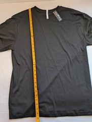100% Supima Cotton Original Favorites Blank Tshirt Black Size Large Short Sleeve