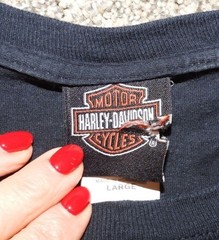 2013 Harley-Davidson Motorcycles Flame Hog Destination Tacoma WA T-Shirt Large