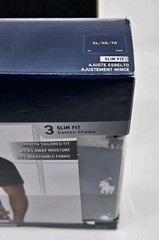 Polo Ralph Lauren Mens Navy Royal Gray Slim Fit Crew-Neck 3 Pack Shirt Cotton