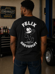 Felix Chevrolet Walking Cat T Shirt