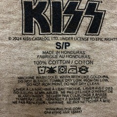 KISS Detroit Rock City Graphic Distressed T-Shirt Small