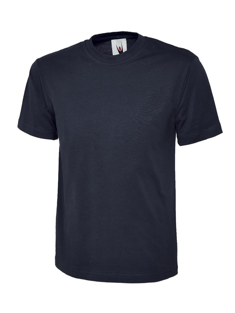 UNEEK Classic T-Shirt Plain Unisex Crew Neck 100% Cotton Mens Tee Top UC301 S