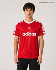 Adidas Originals Men’s Trefoil 3 Stripes T-Shirt Shirt S-XXL RED/WHITE
