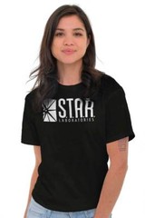 Comic Book Superhero Scientist Laboratory Womens or Mens Crewneck T Shirt Tee