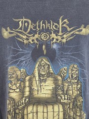 VTG Dethklok Metalocalypse T-Shirt Sz L Cartoon Network Adult Swim Metal Band